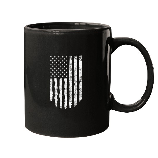USA WHITE Mugs