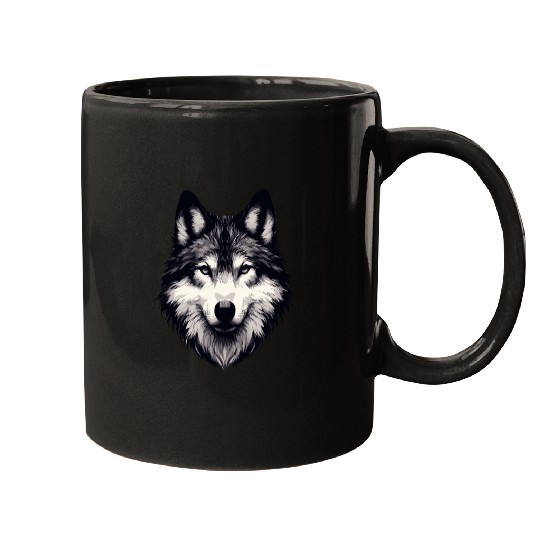 Mystic Alpha Wolf Mugs