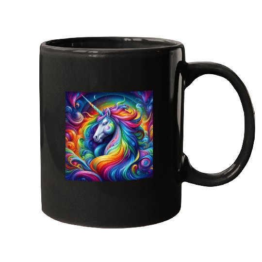 Unicorn rainbow Mugs