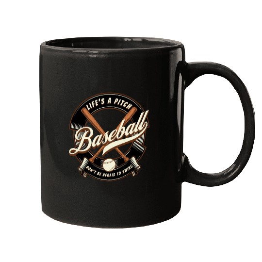 Baseball Life s a Pitch Mugs