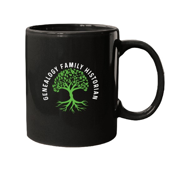 Genealogy Family Historian Archaeologist Gift Mugs