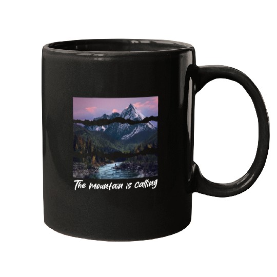 the mountain is calling Mugs