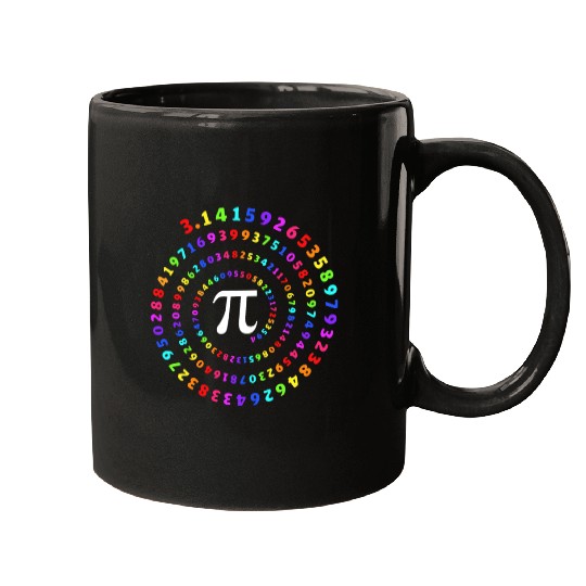 Pi Circle Mugs