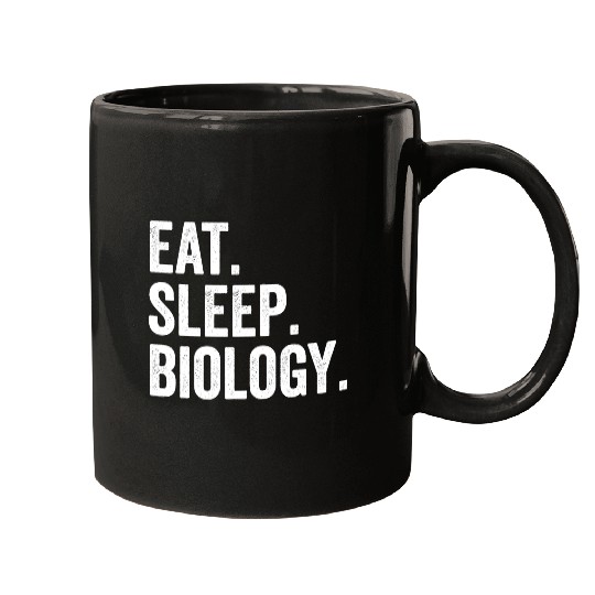 Eat Sleep Biology Mugs