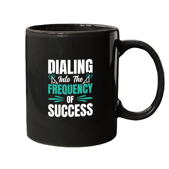 Radio Moderator Frequency Program Speaker Mugs