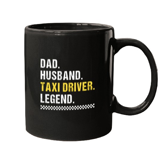 Dad Taxi Driver Mugs