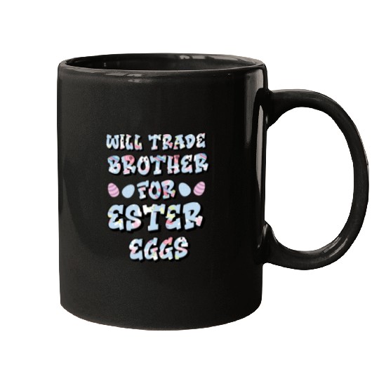 Easter Egg Negotiations: Sibling Swapsies Edition Mugs