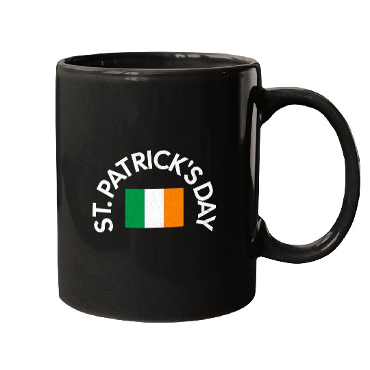 St. Patrick's Day Irish Flag Mugs