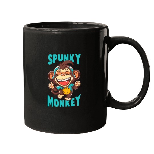 Spunky Monkey Mugs