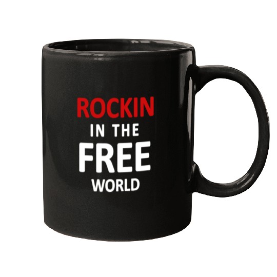 Neil Young Rockin In The Free World Mugs