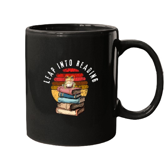 Leap Into Reading, Happy Leap Reading Day Teacher Mugs