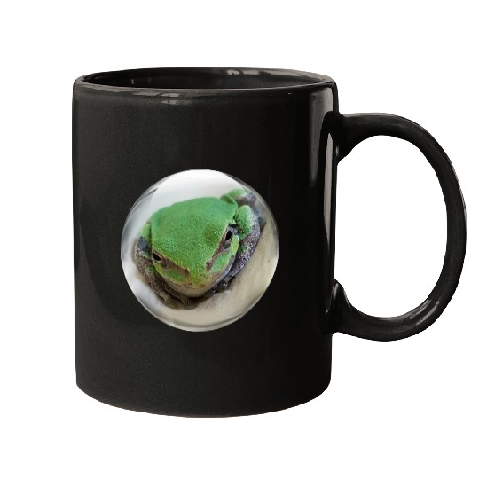 Life In a Bubble Collection - Frog Eyes Looking 4U Mugs