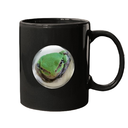 Life In a Bubble Collection - Frog Eyes Looking 4U Mugs