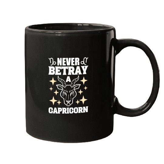 Capricorn Zodiac Sign Tarot Card Reader Mugs