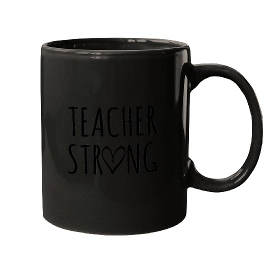 teacher strong for light Mugs