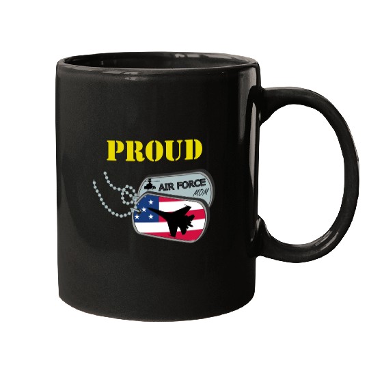 Proud Air Force Mom Mugs
