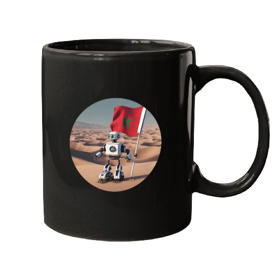 mech robot design crafted Mugs