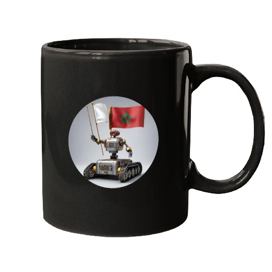 mech robot design crafted Mugs