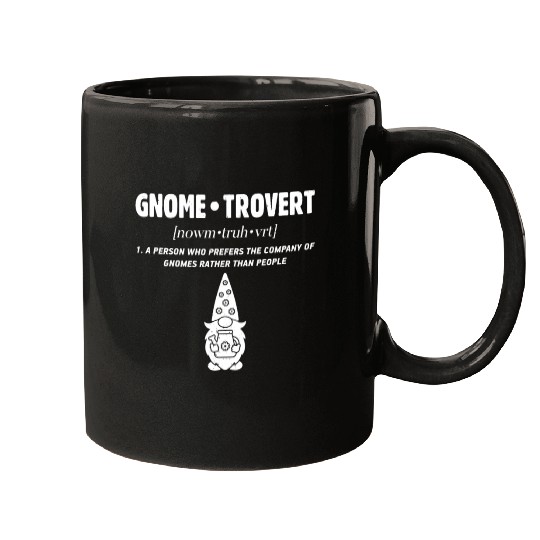 Garden Gnome Lover Gnomes Mugs