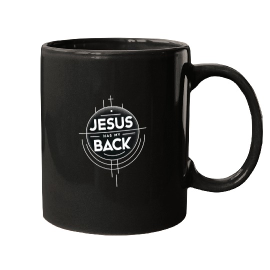 Jesus Has My Back 19 Mugs