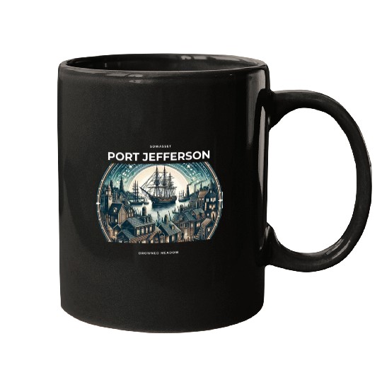 Histrical Port Jeffersom Mugs