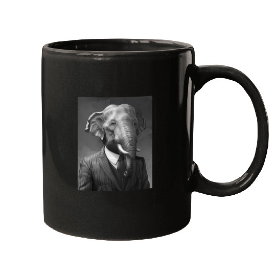 elephant executive Mugs