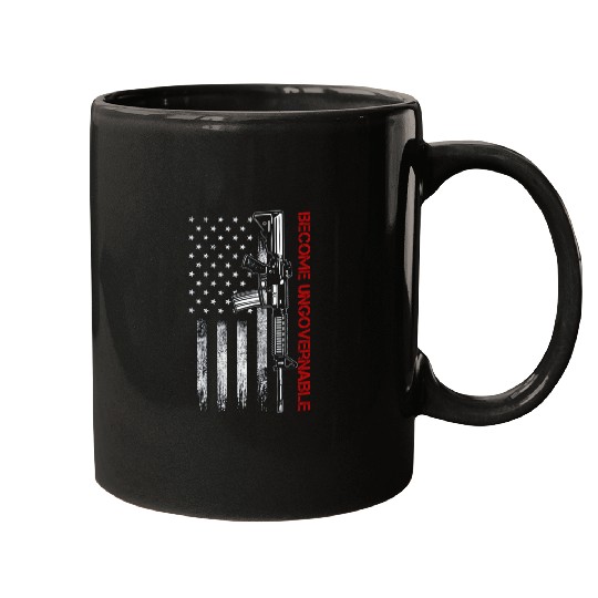 Become Ungovernable American USA Flag Mugs