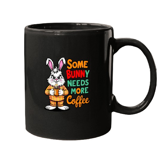 Happy Easter Bunny: Coffee Lover Gifts Mugs