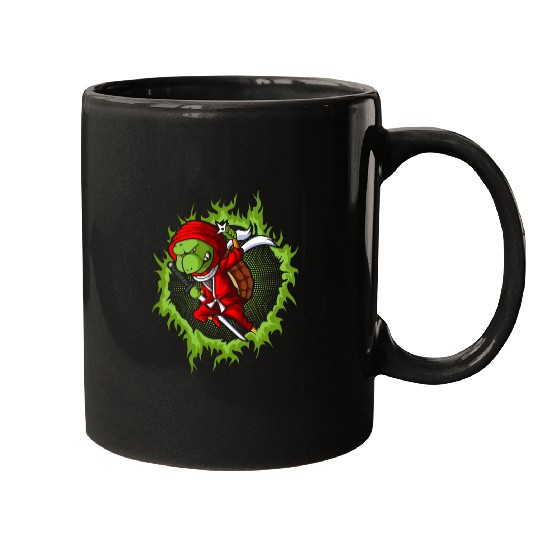 The Fighter Ninja Turtle Mugs