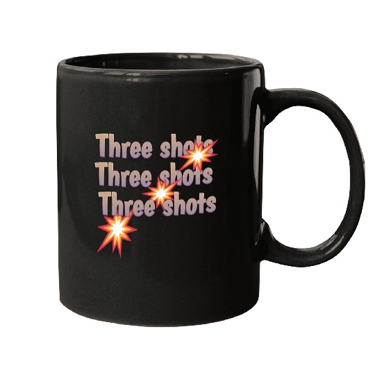 Three Shots gun Mugs