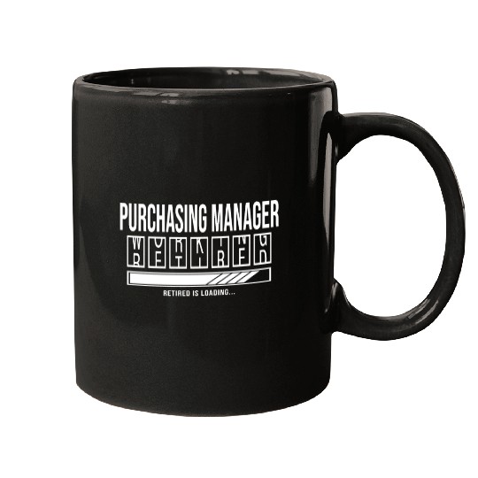 Retirement gift idea Retired Purchasing-Manager Mugs