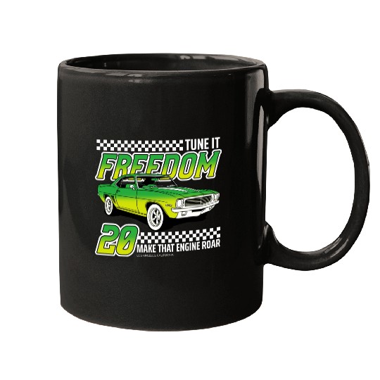 Racing OLD car illustrated | muscle car Mugs