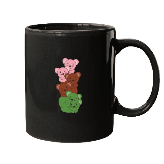 Gynosexual Flag Pride Lgbtq Cute Mouse Mugs