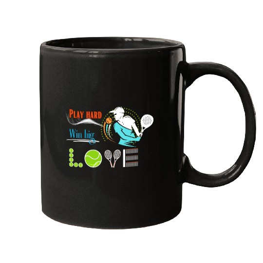 Sports design based tennis lover Mugs