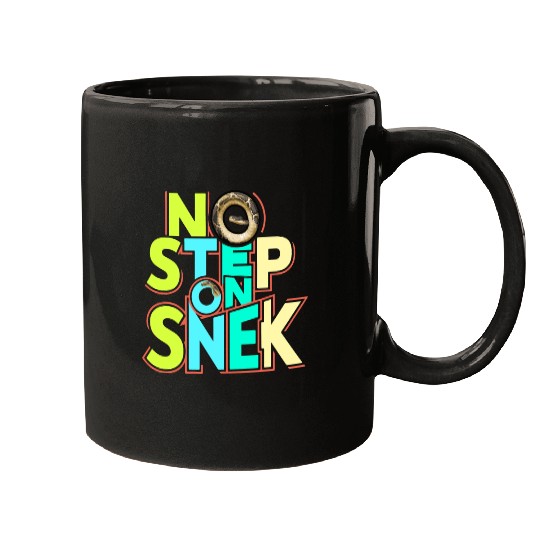 No Step On Snek Mugs