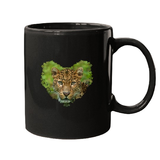 Jaguar s Intensity Heart Mugs