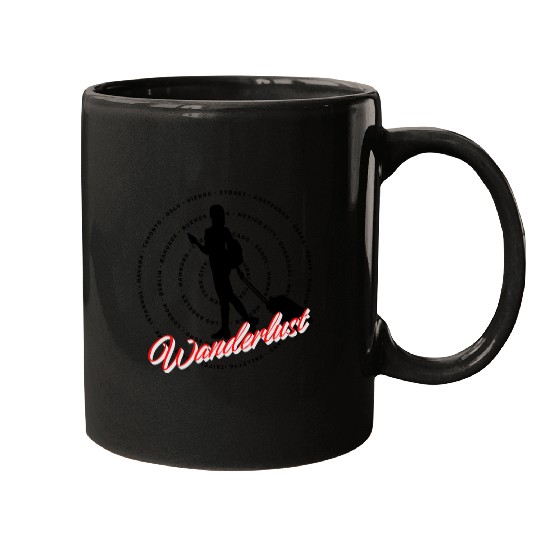Wanderlust Solo Travel Mugs