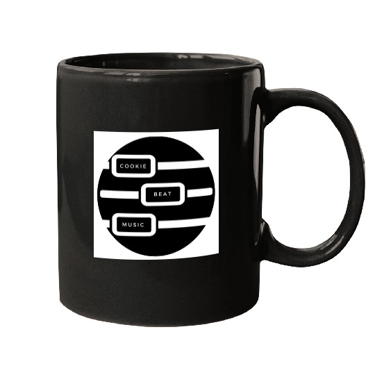 Cookie Beat Circle Logo Mugs