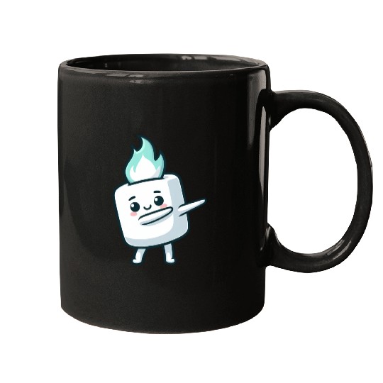 Sweet Marshmallow Sugar Comic Mugs