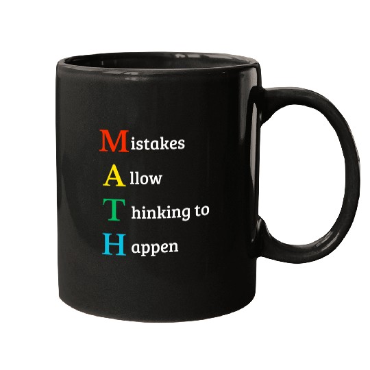 Math quote school kid Mugs