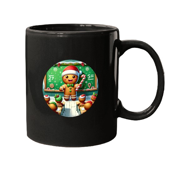 Gingerbread Teach's Yuletide Class Mugs
