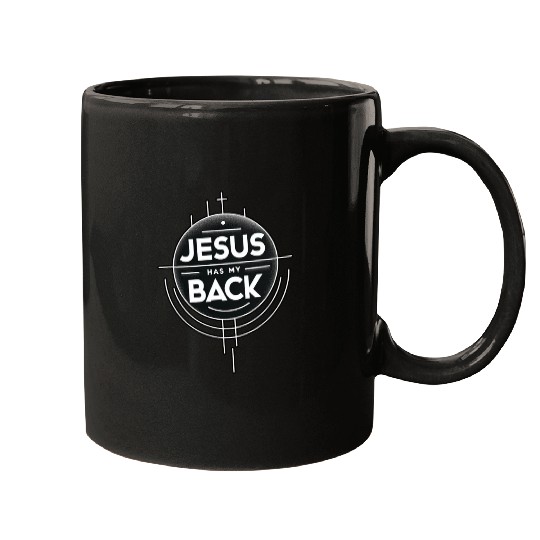 Jesus Has My Back 19 Mugs