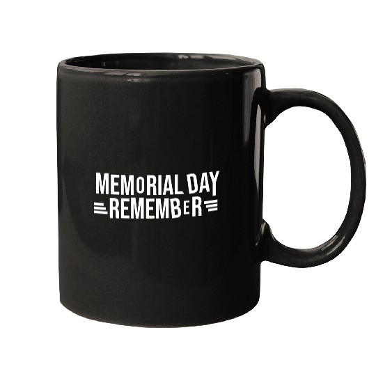 Memorial Day Commemorative Design Mugs