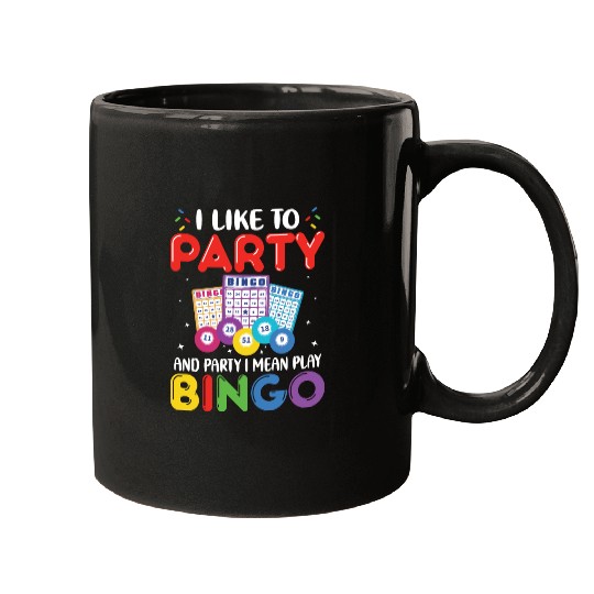 Funny Bingo Party Mugs