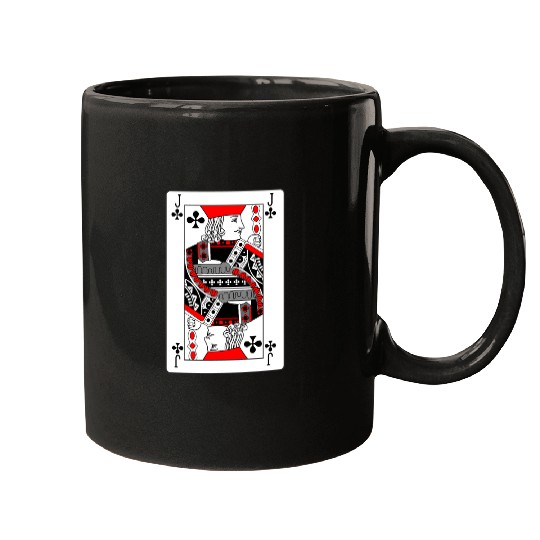 Jack Playing card clover Mugs