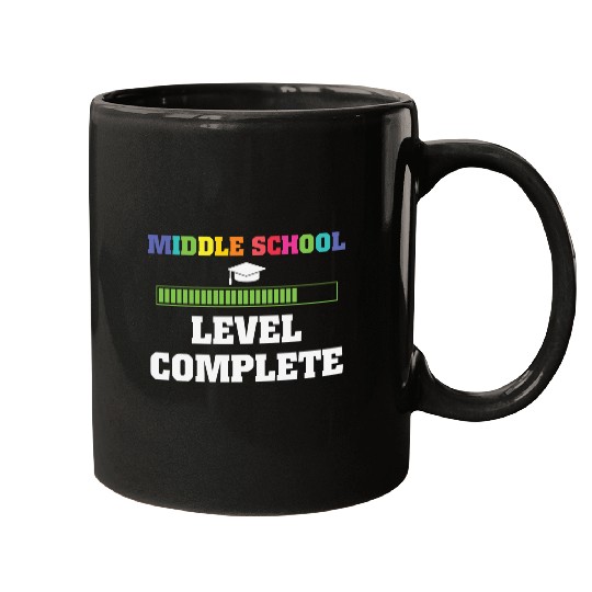 Middle school level complete Graduation Mugs