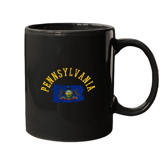 Embrace Your Roots with Pennsylvania Patriot Flag Mugs