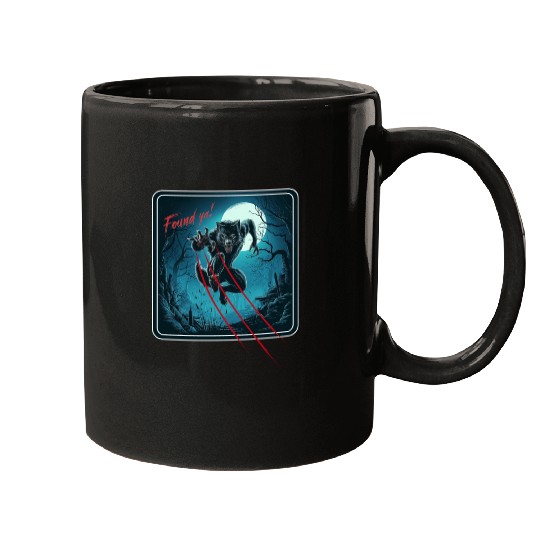 Werewolf Scratch Mugs