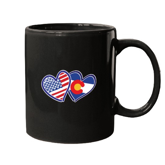 Patriotic Heart Keepsake Design Mugs