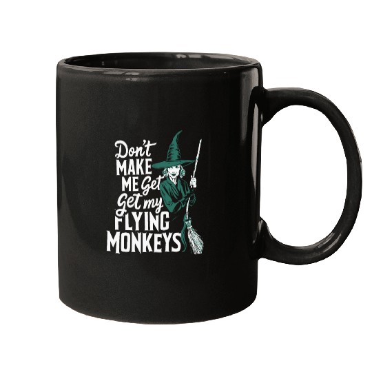 Funny Flying Monkeys Design Mugs